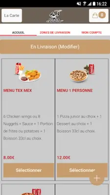 Pizza Cambon android App screenshot 2